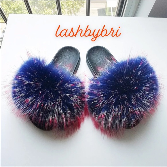 Faux-fur slippers - Picture 4 of 4
